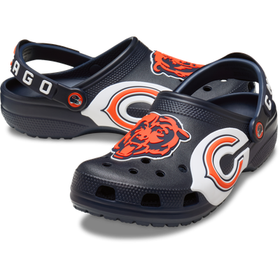  Chicago Bears Crocs Unisex Classic Clog - Navy
