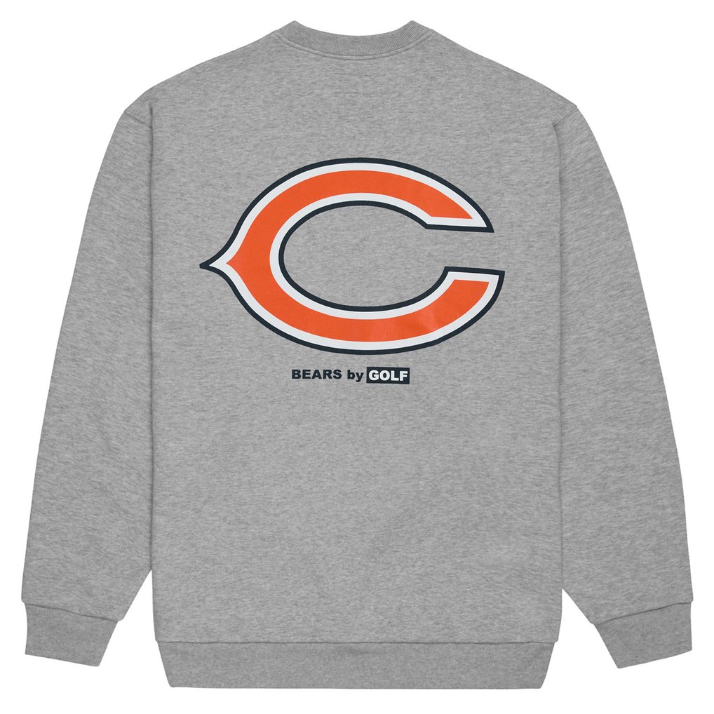 Chicago Bears Golf Wang Unisex Sweatshirt - Heather Gray