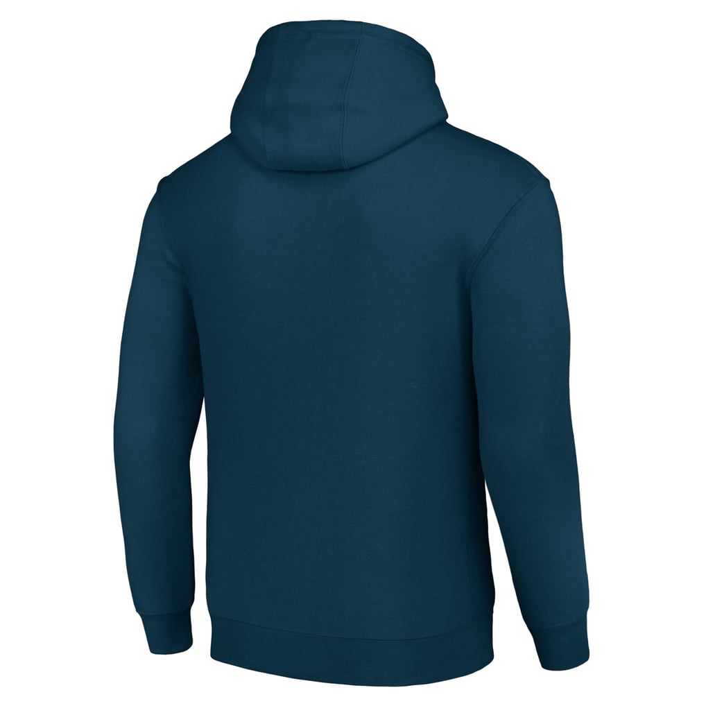 Chicago Bears Starter Unisex Team Mesh Print Graphic Tri-Blend Pullover Hoodie - Navy