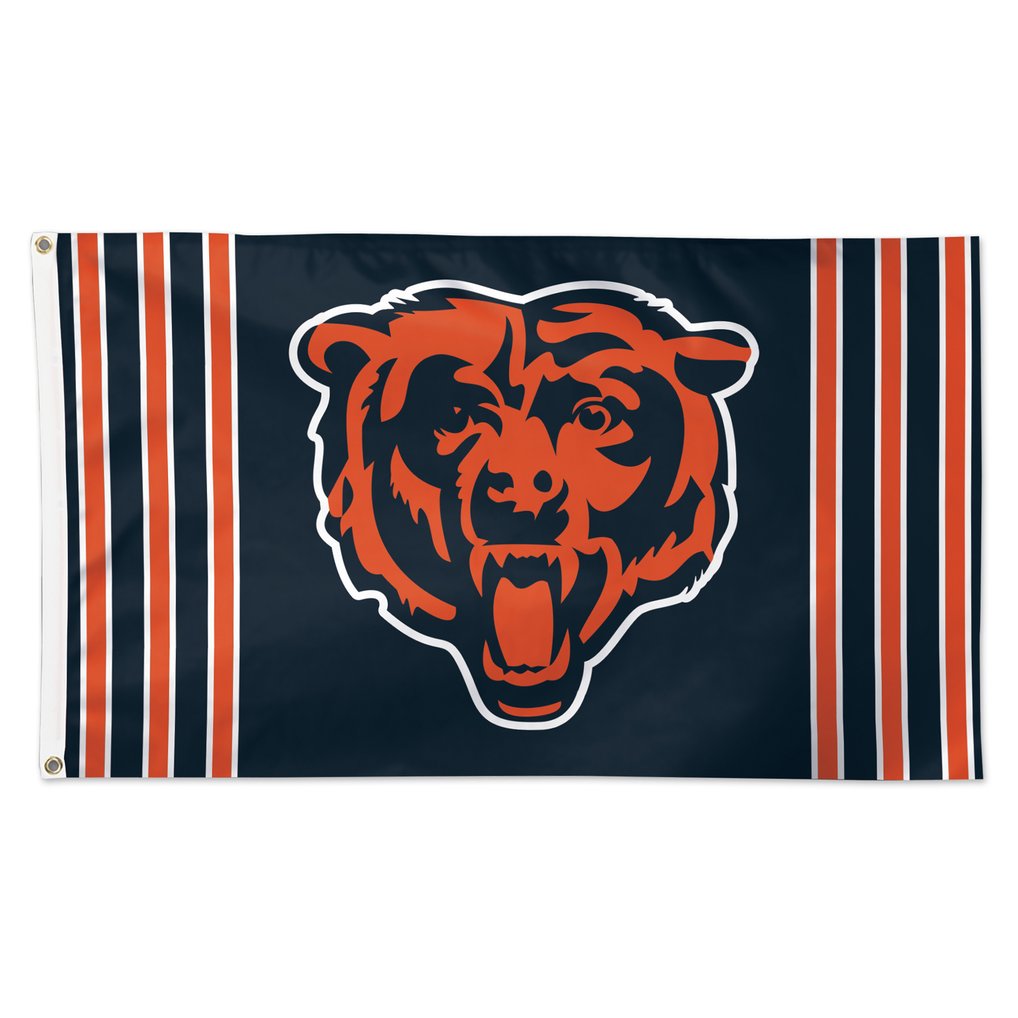 Chicago Bears WinCraft 3' x 5' Vertical Stripes Deluxe Single-Sided Flag