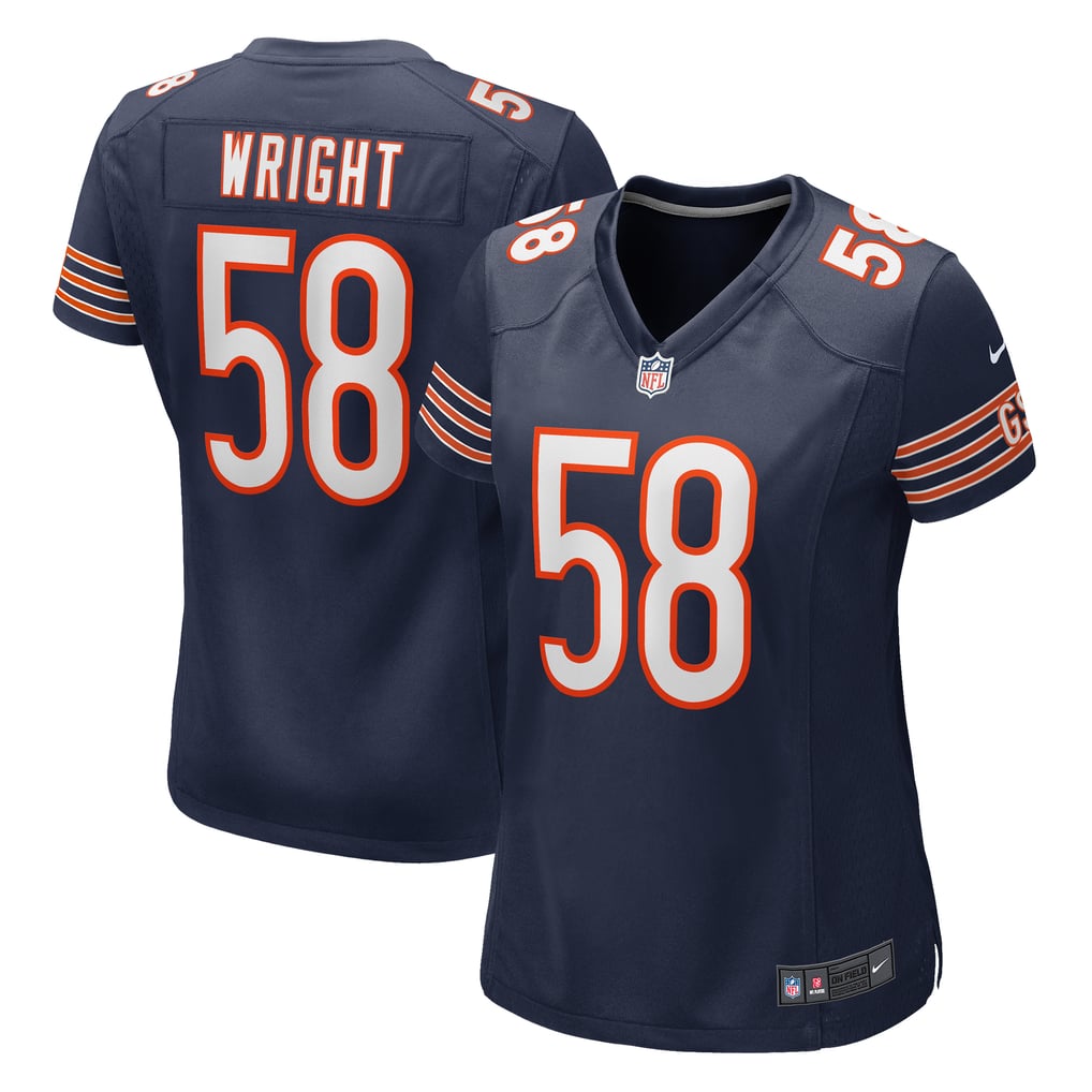 Darnell Wright Chicago Bears Nike Women's  Game Jersey -  Navy