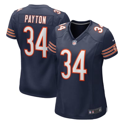 Walter Payton Chicago Bears Nike Women's Game Retired Player Jersey - Navy