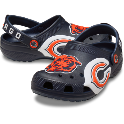  Chicago Bears Crocs Youth Classic Clog - Navy