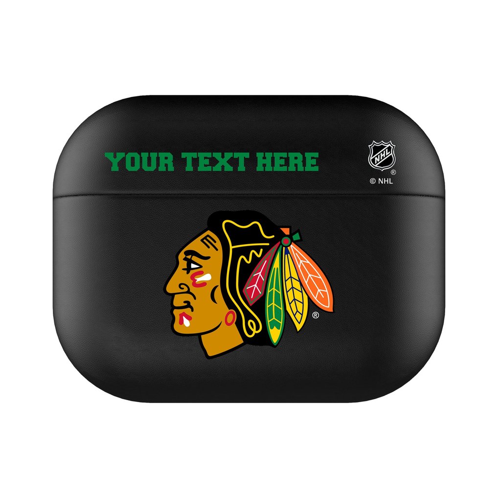  Chicago Blackhawks Keyscaper Personalized AirPods Pro Case