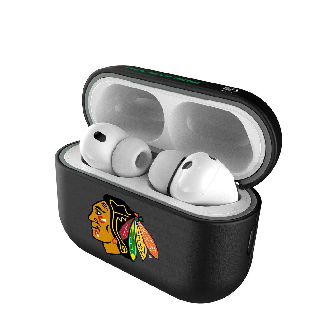  Chicago Blackhawks Keyscaper Personalized AirPods Pro Case