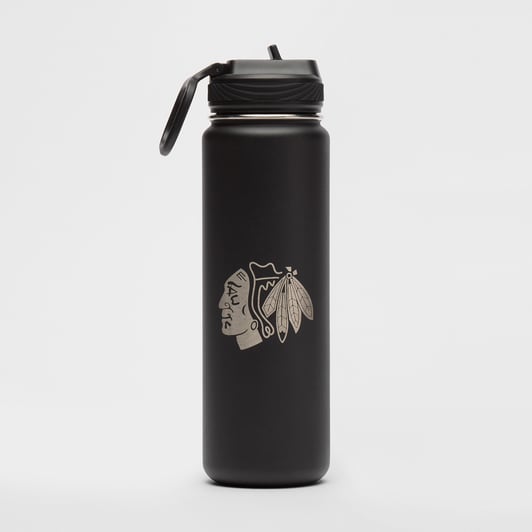 Chicago Blackhawks lululemon 24oz. Back To Life Sport Water Bottle with Straw