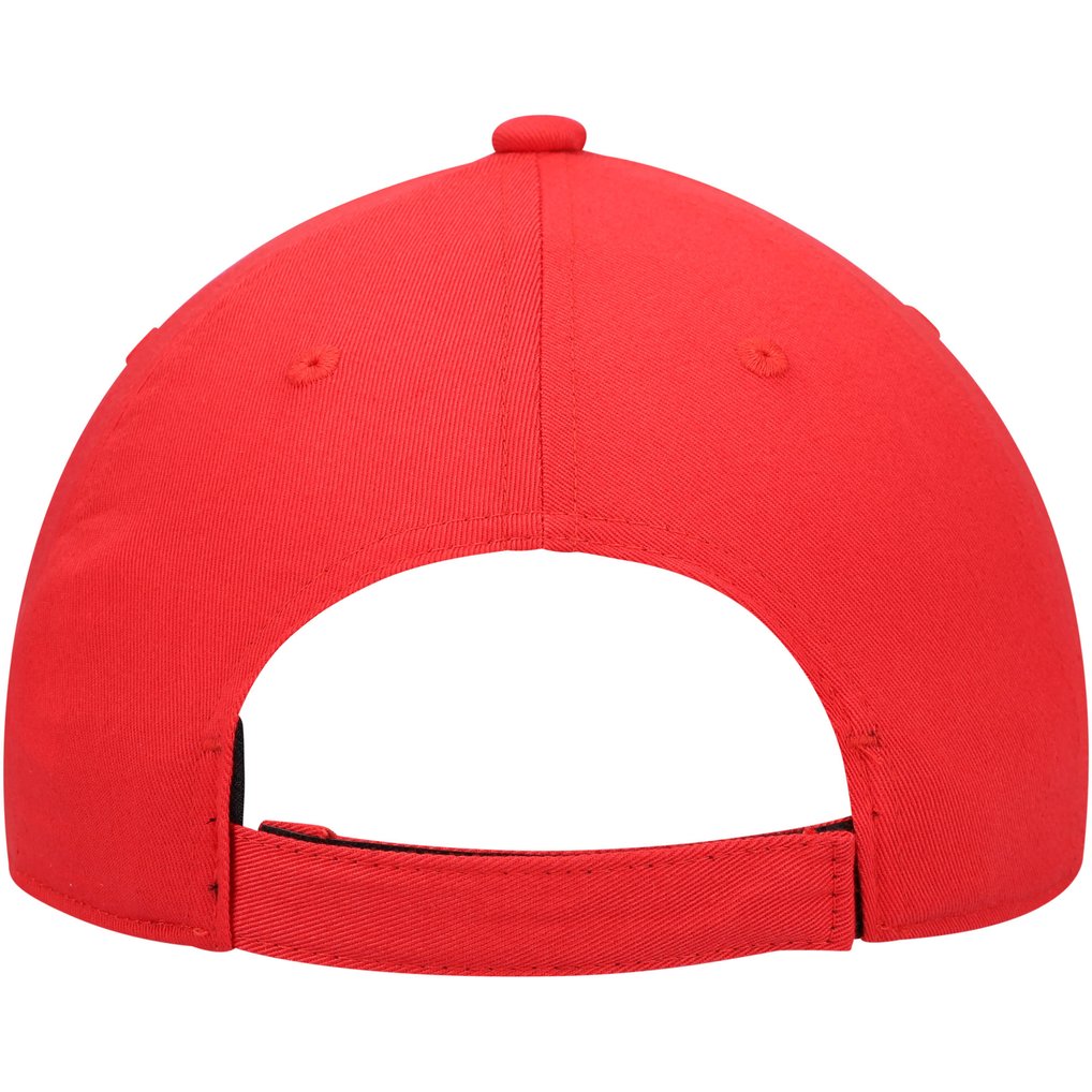 Chicago Blackhawks adidas Locker Room Three Stripe Adjustable Hat - Red