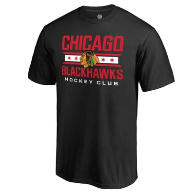 Chicago Blackhawks Hometown Collection Local T-Shirt - Black