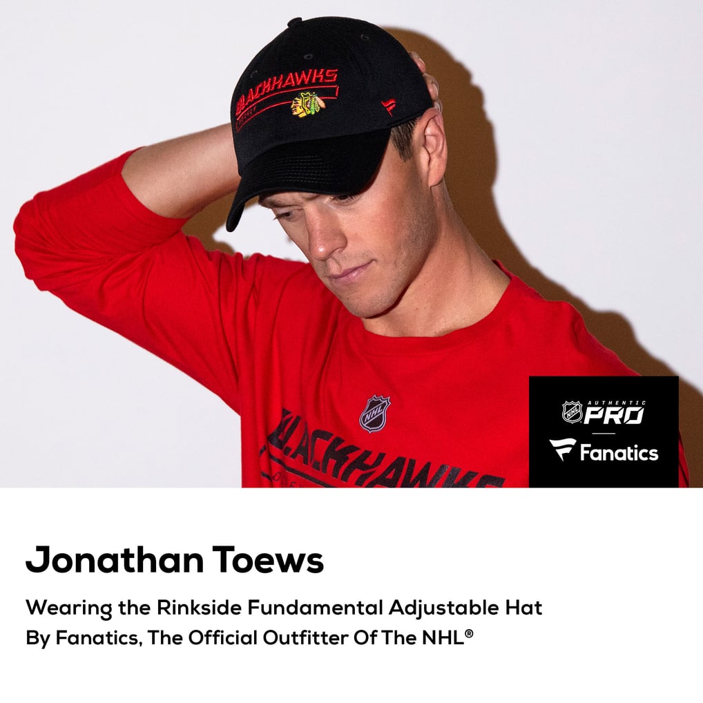 Chicago Blackhawks Fanatics Authentic Pro Rinkside Fundamental Adjustable Hat - Red