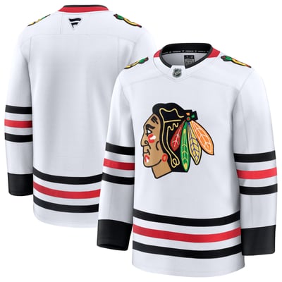 Chicago Blackhawks Fanatics Away Premium Jersey - White