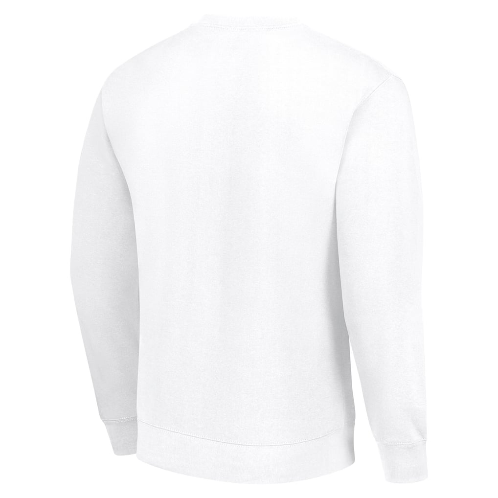  Chicago Blackhawks Men's Starter Team Logo Fleece Pullover Sweatshirt - White