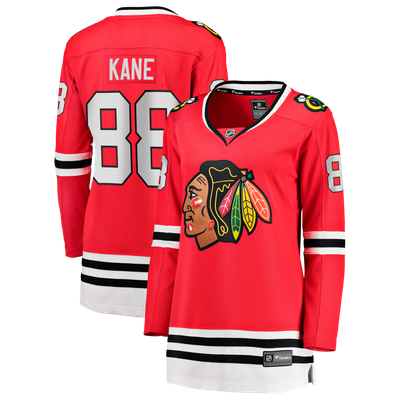 Patrick Kane Chicago Blackhawks Fanatics Women's Home Breakaway Jersey - Red