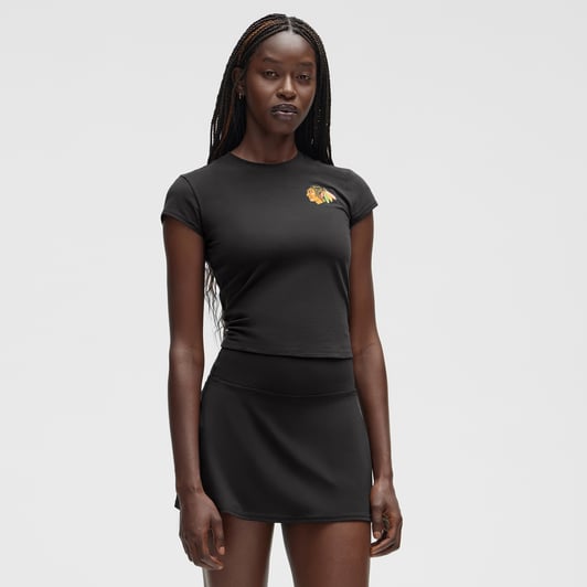 Chicago Blackhawks lululemon Women's Baby T-Shirt - Black