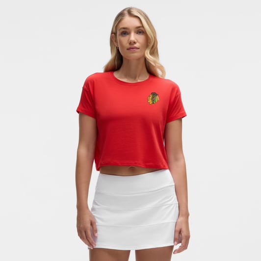 Chicago Blackhawks lululemon Women's Cates T-Shirt - True Red