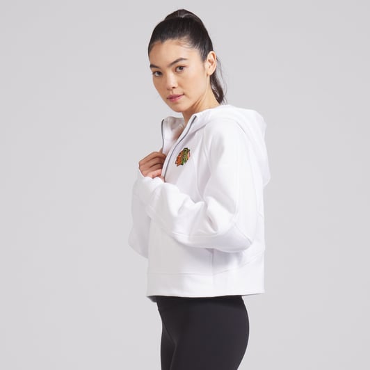 Chicago Blackhawks lululemon Women's Scuba Oversized Half-Zip Hoodie - White