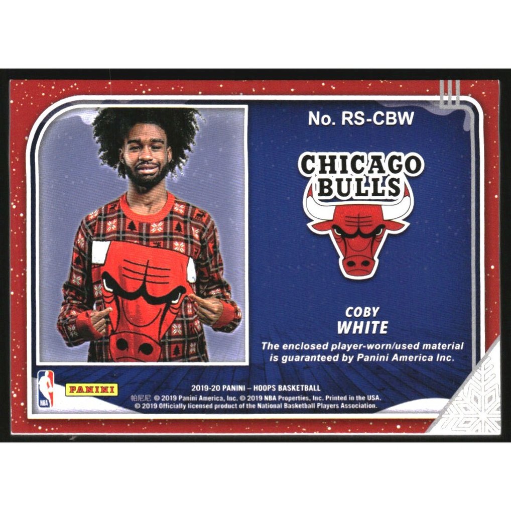 2019-20 Hoops Rookie Sweaters #2 Coby White