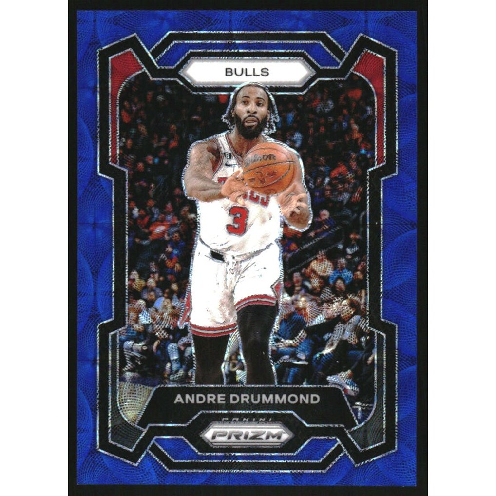2023-24 Panini Prizm Prizms Choice Blue #256 Andre Drummond
