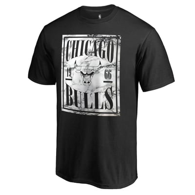 Chicago Bulls Black Court Vision T-Shirt