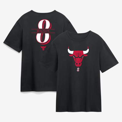 Caleb Wilson Chicago Bulls In the Paint Legacy T-Shirt - Black