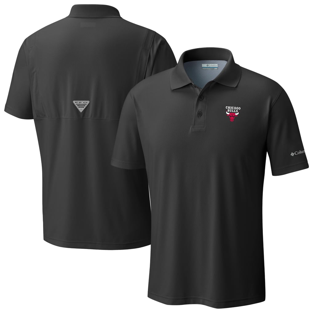  Chicago Bulls Columbia Low Drag Offshore Polo - Black