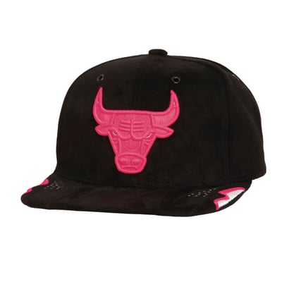 Chicago Bulls Mitchell & Ness Day 6 Snapback Hat - Black