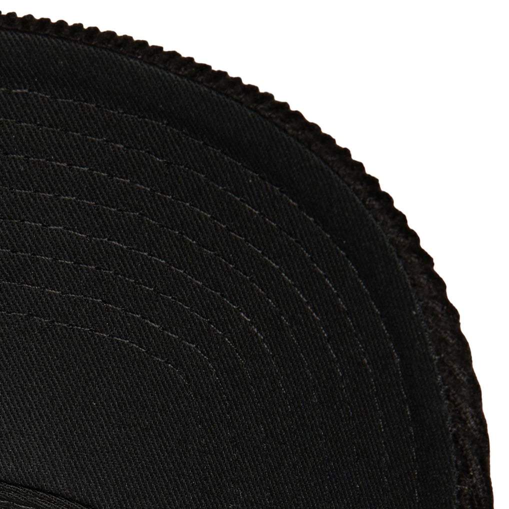 Chicago Bulls Mitchell & Ness Times Up Classic Script Cord Trucker Hat - Black