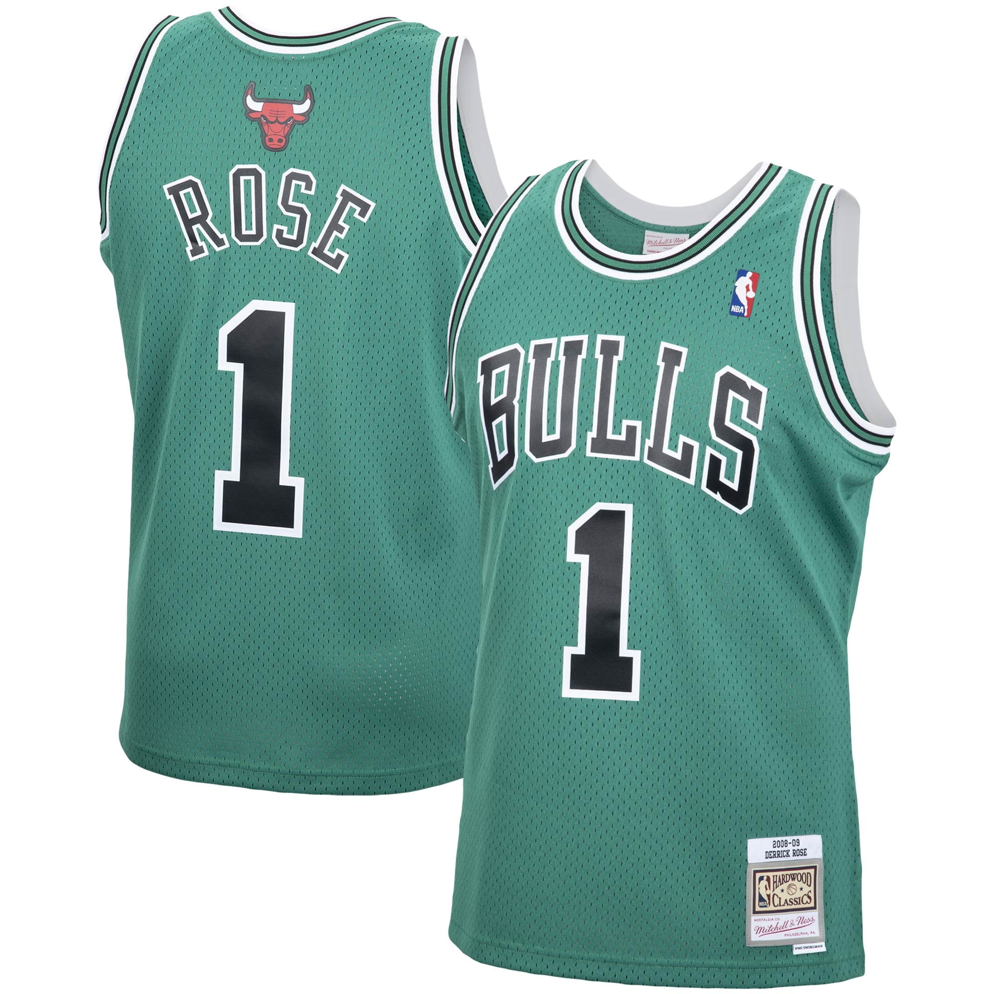 Derrick Rose Chicago Bulls Mitchell & Ness 2008/09 Hardwood