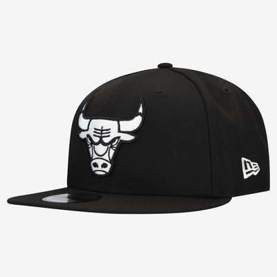  Chicago Bulls New Era Team 9FIFTY Snapback Hat - Black