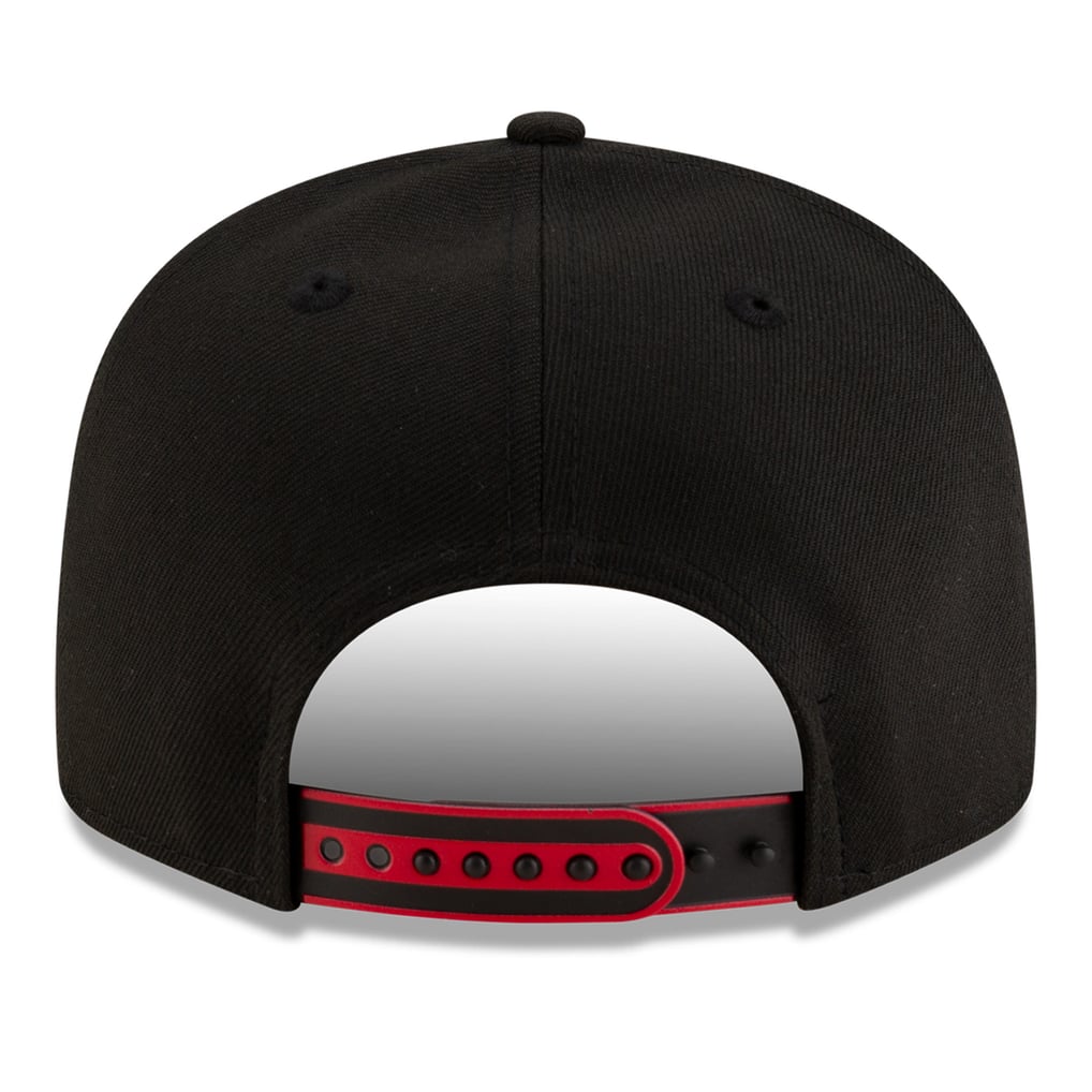  Chicago Bulls New Era 2025 NBA Tip Off Split Panel 9FIFTY Snapback Hat - White/Black