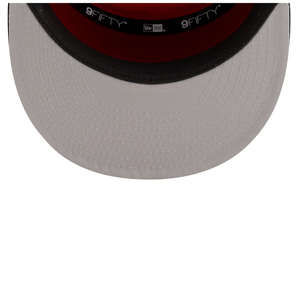  Chicago Bulls New Era 2025 NBA Tip Off Split Panel 9FIFTY Snapback Hat - White/Black
