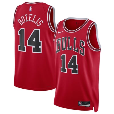 Matas Buzelis Chicago Bulls Nike Unisex Swingman Player Jersey - Icon Edition - Red