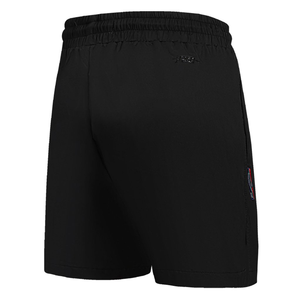  Chicago Bulls Pro Standard Women's Script Woven Shorts - Black
