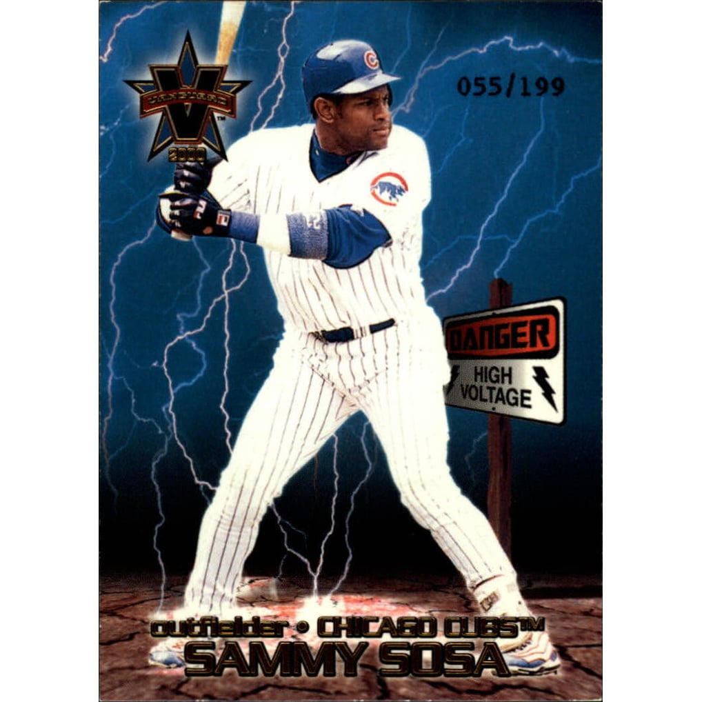 2000 Vanguard High Voltage Gold #10 Sammy Sosa