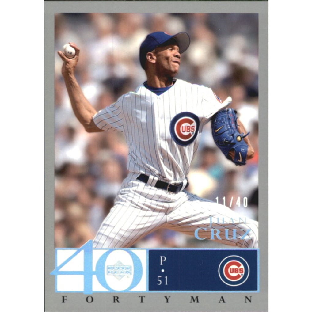2003 Upper Deck 40-Man Rainbow #479 Juan Cruz