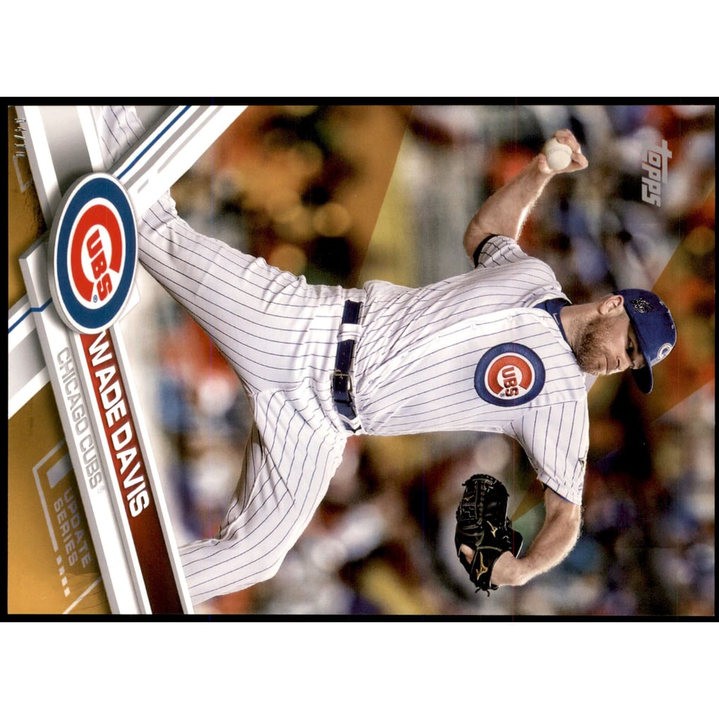 2017 Topps Update 5x7 Gold #US224 Wade Davis