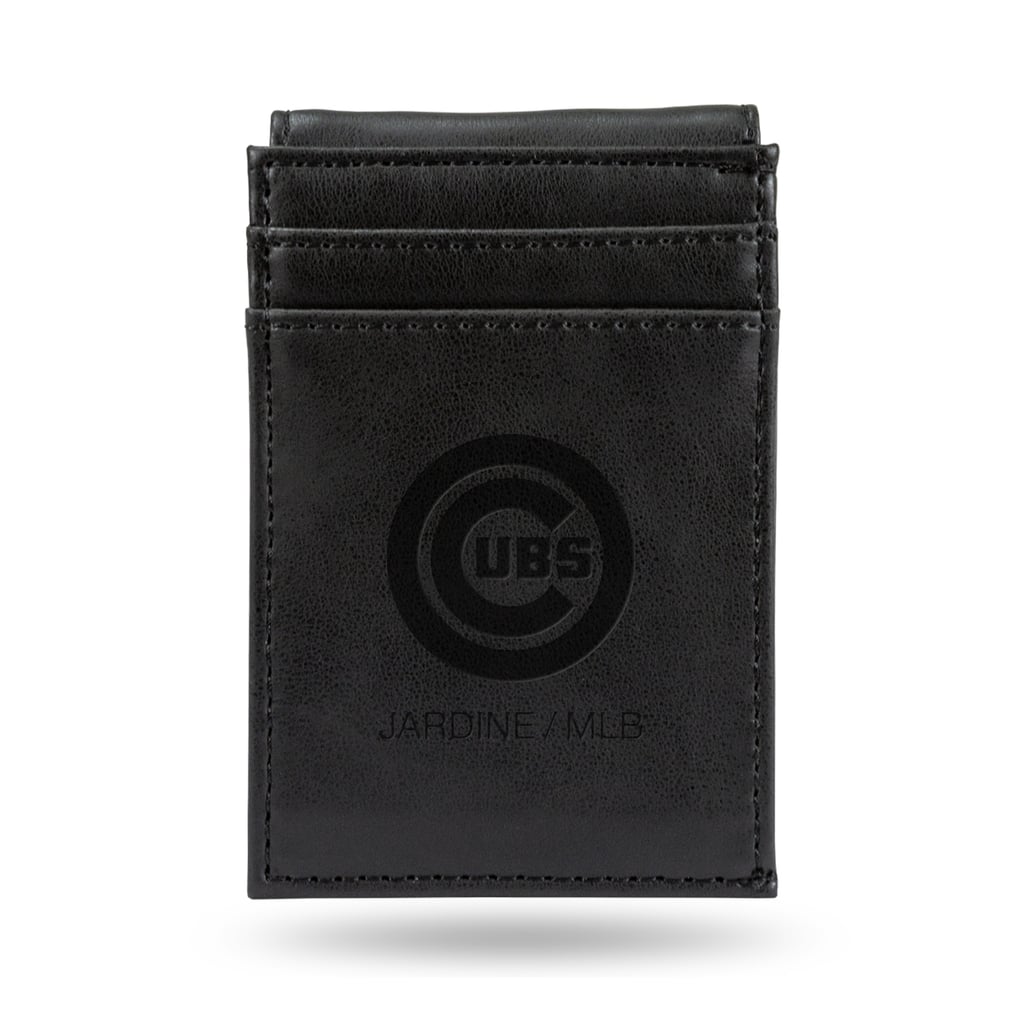 Chicago Cubs Front Pocket Wallet - Black
