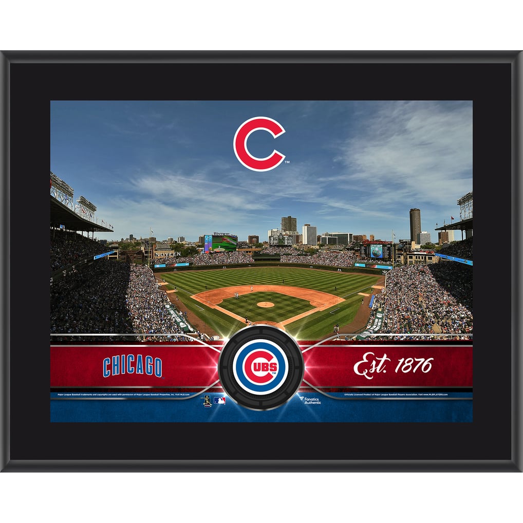 Chicago Cubs Fanatics Authentic 10.5" x 13" Sublimated Team Plaque