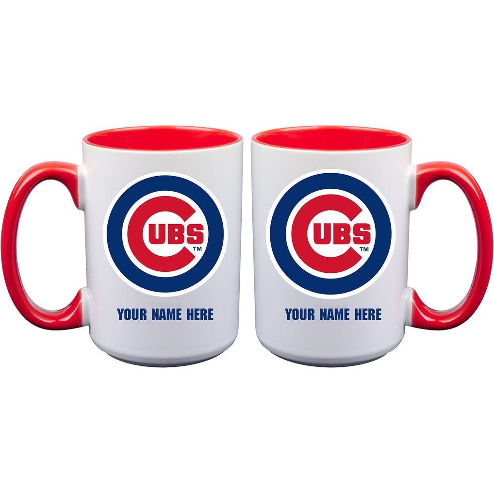 Chicago Cubs 15oz. Personalized Ceramic Mug