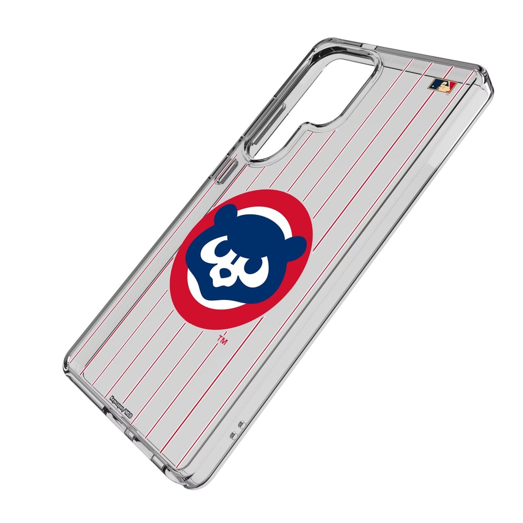 Chicago Cubs 1979-1998 Cooperstown Pinstripe Galaxy Clear Case