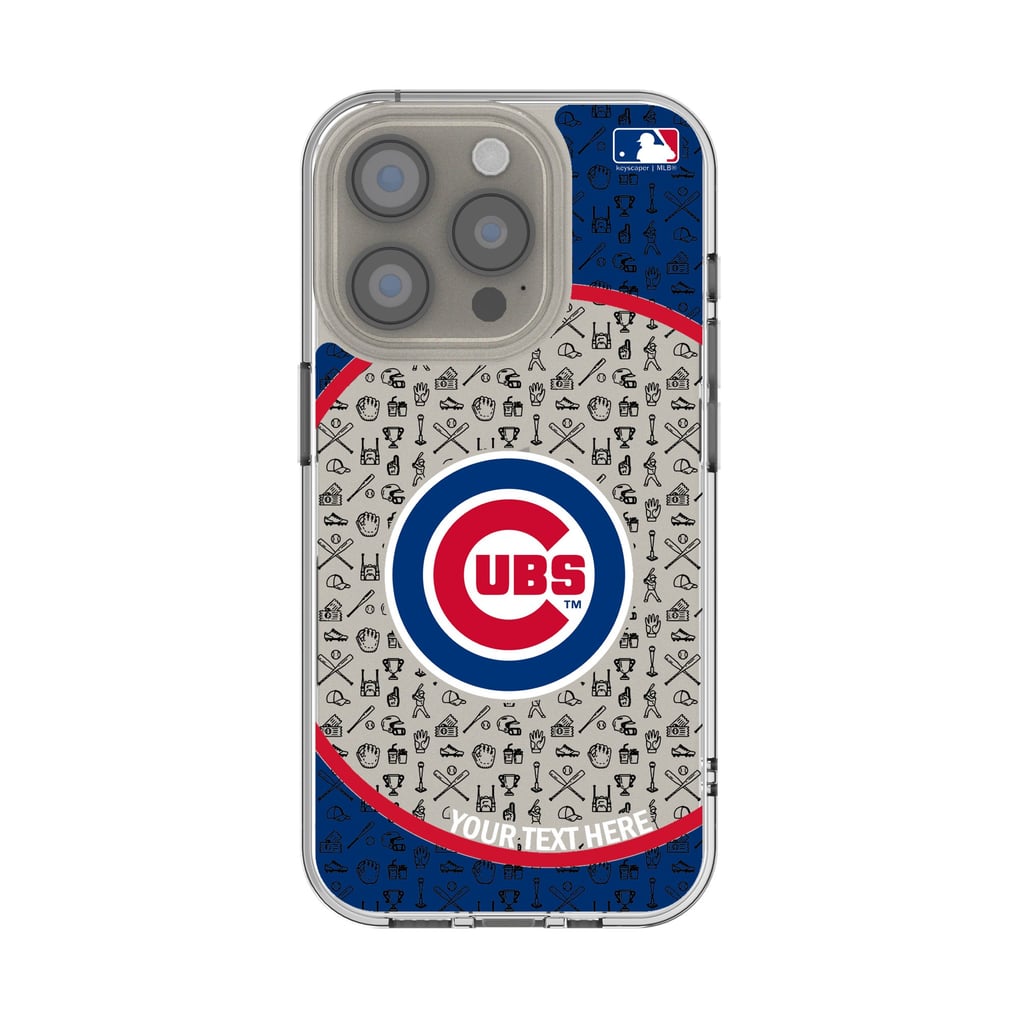Chicago Cubs Circle Design iPhone Clear Case