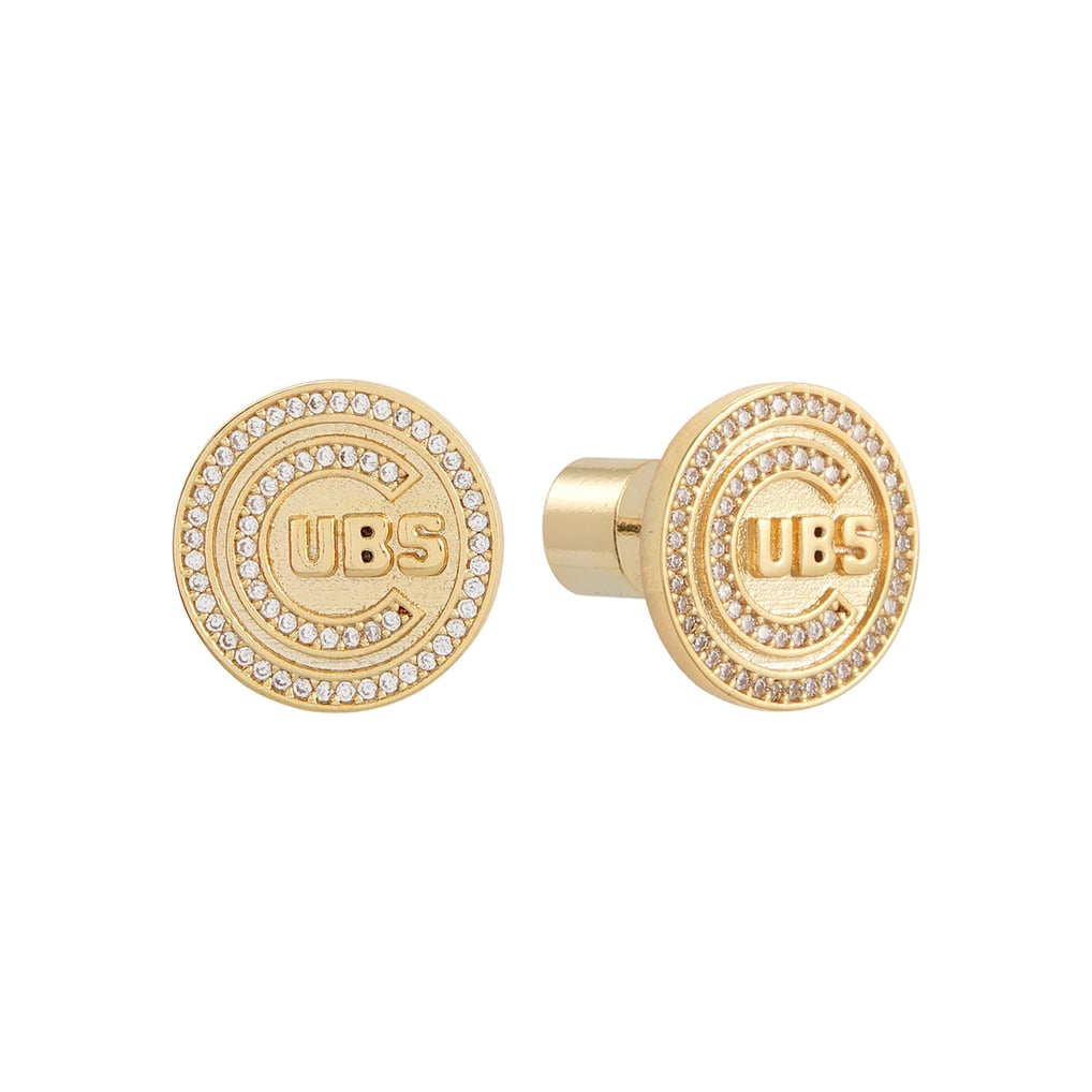 Chicago Cubs Glam Day Post Back Earrings