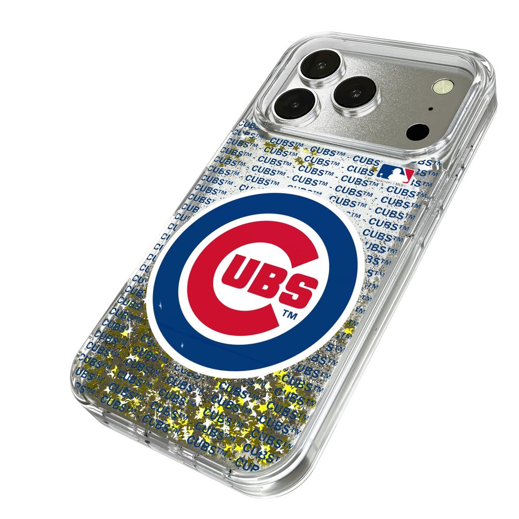 Chicago Cubs iPhone Text Backdrop Design Case