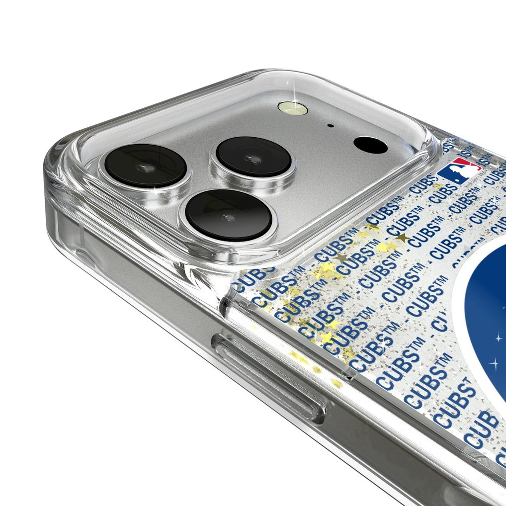 Chicago Cubs iPhone Text Backdrop Design Case