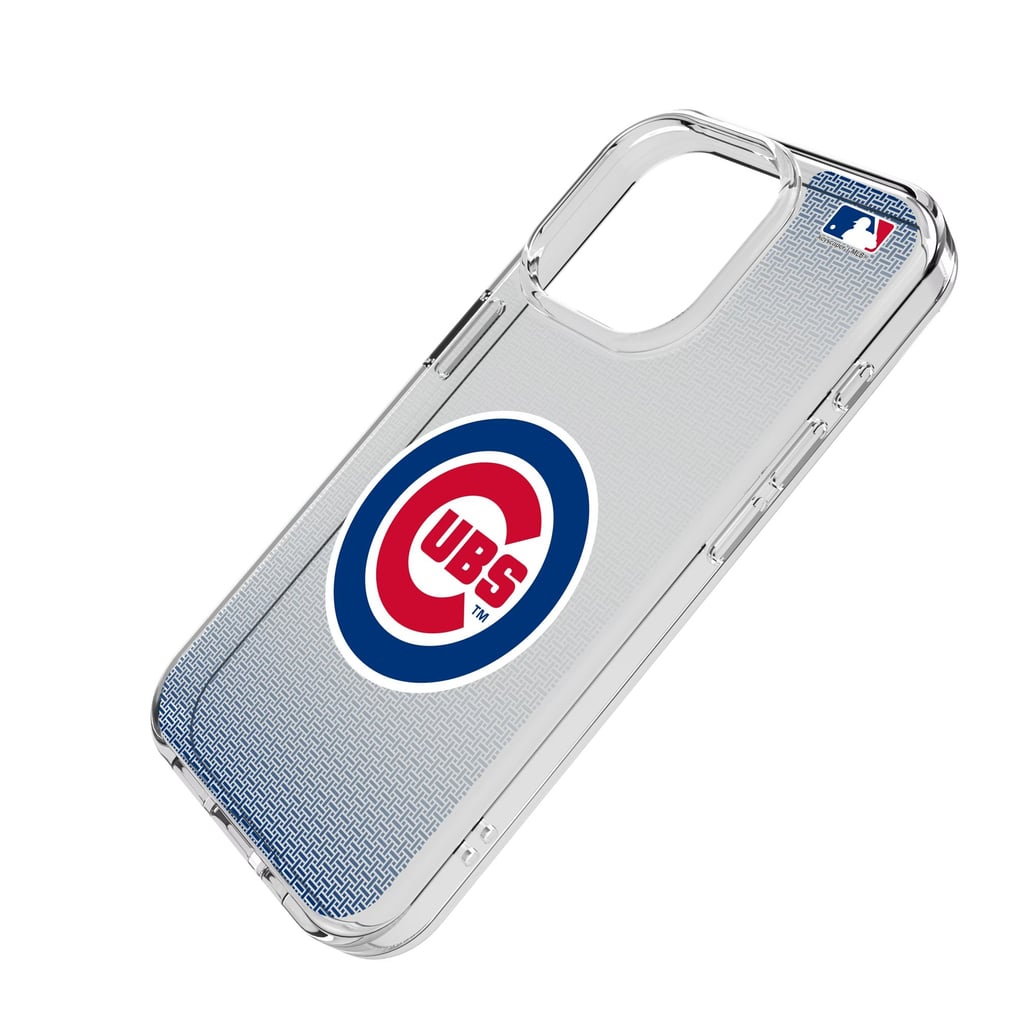 Chicago Cubs Linen Logo iPhone Clear Case