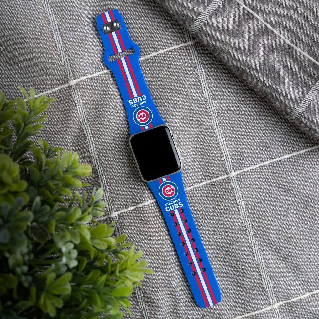 Chicago Cubs Silicone Apple Watch Band