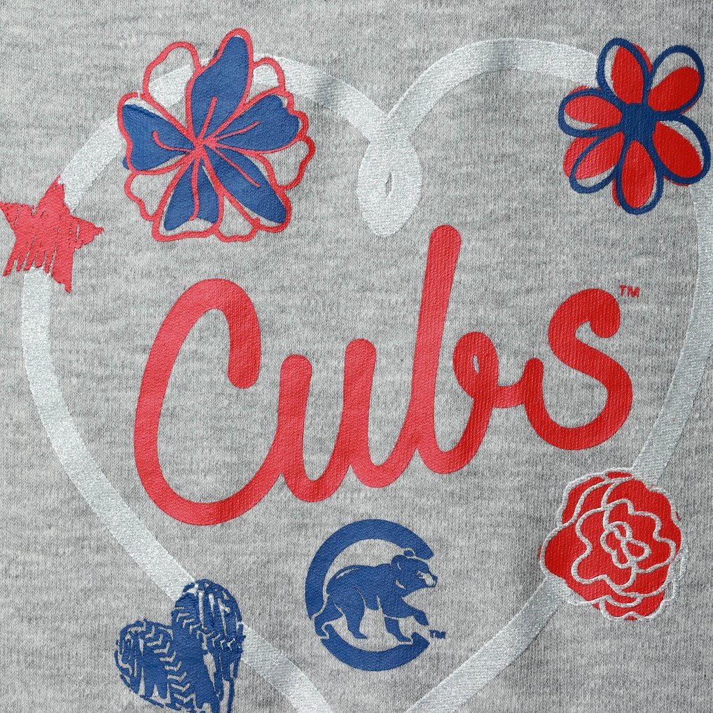 Chicago Cubs Infant Batter Up 3-Pack Bodysuit Set - Royal/Red/Gray