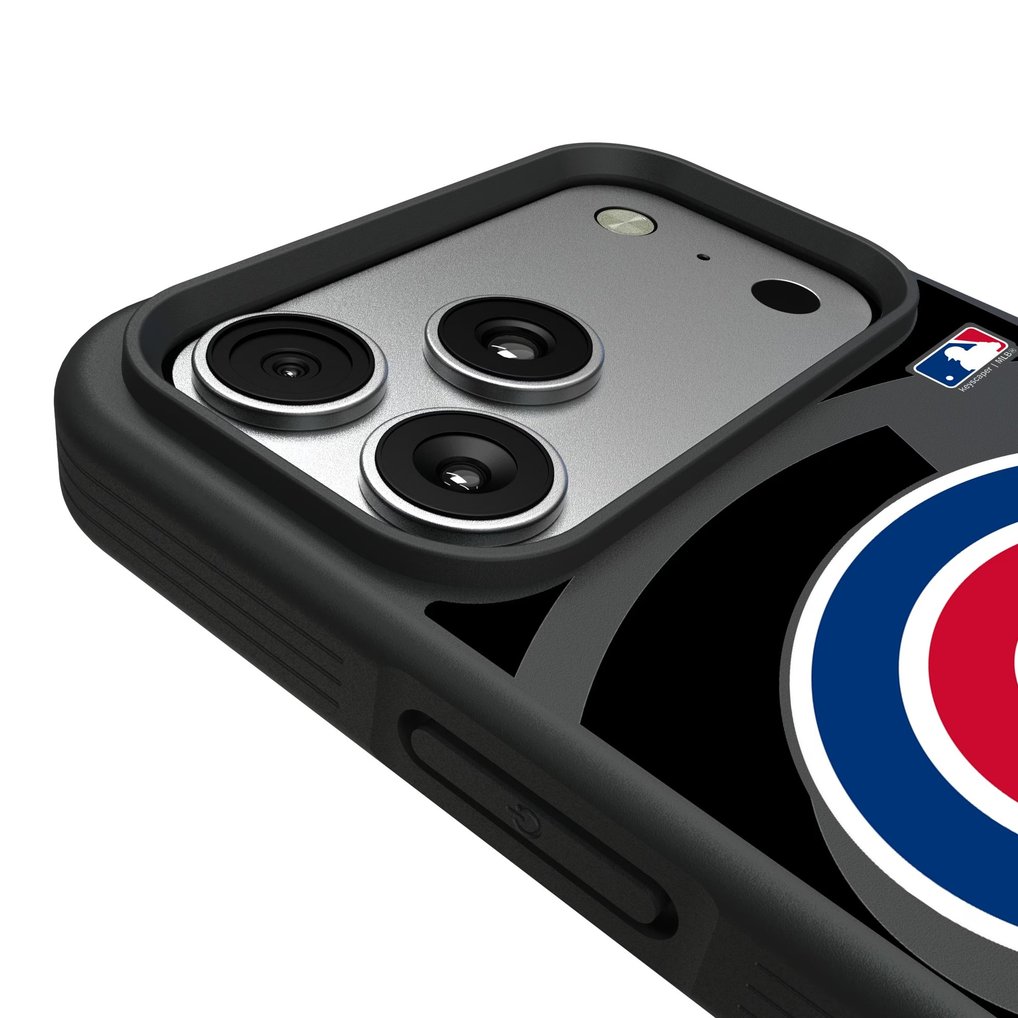 Chicago Cubs Keyscaper Personalized Bump Case with 8.2ft Drop Protection