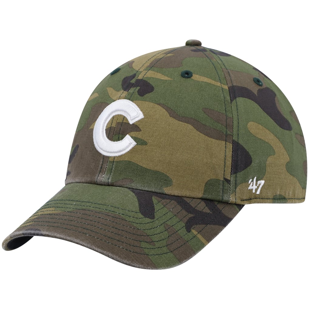 Chicago Cubs '47 Clean Up Adjustable Hat - Camo