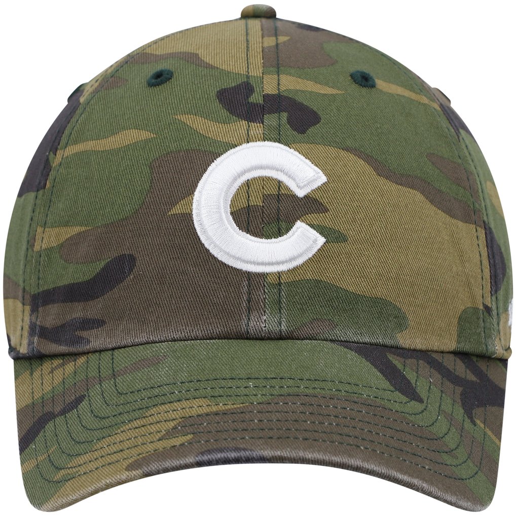 Chicago Cubs '47 Clean Up Adjustable Hat - Camo