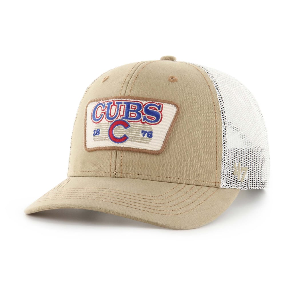 Chicago Cubs '47 Ridgewood Trucker Adjustable Hats - Khaki
